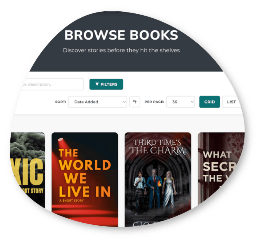 Distribute Your ARCs screenshot