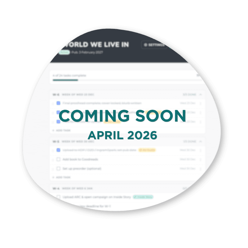 Plan Your Book Launch screenshot